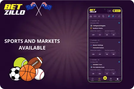 Sports betting at Betzillo Сasino Australia